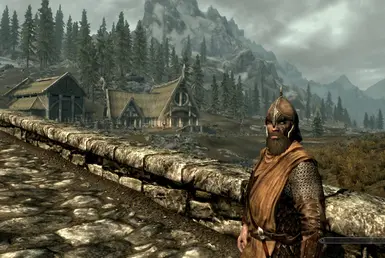 Whiterun Guard with Open Helmet