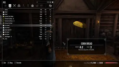 new corn bread texture