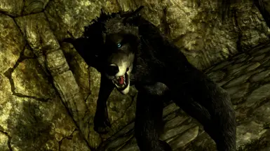 Werewolf's face animating while attacking