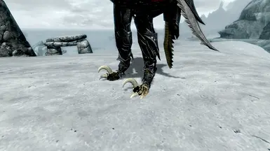 Daedric Boots Argonian