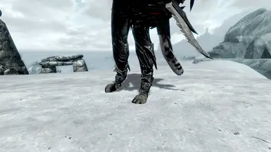 Daedric Boots Khajiit