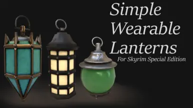 Simple Wearable Lanterns