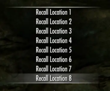 v3.0 Handy Teleport Recall Location Menu