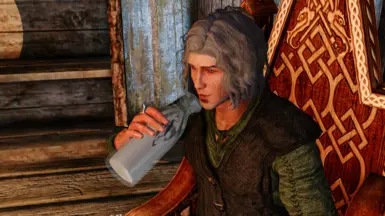 The Dragonborn can be a milk drinker if they so choose