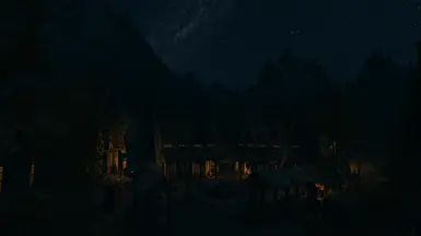 whiterun clear night