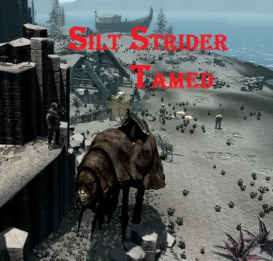 silt strider tamed