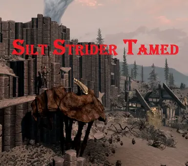 silt strider tamed