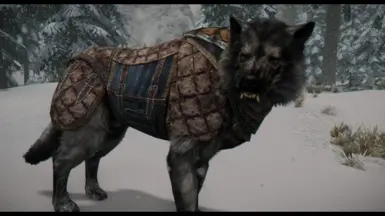 SIC - Stormcloak Wolf Black