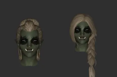 HairFemaleOrc07 (vanilla | modded)