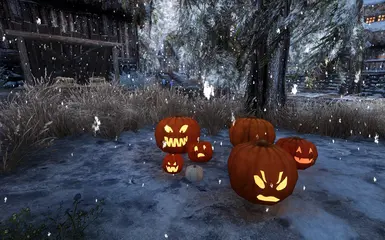 placeable pumpkins