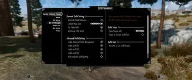 SFF v1.4.0 - Outfit Manager tab (part 1)