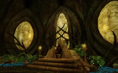 Amber Throne of Elden Root