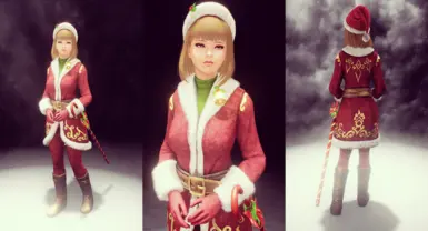 Wintersday Coat Set on Female Characters