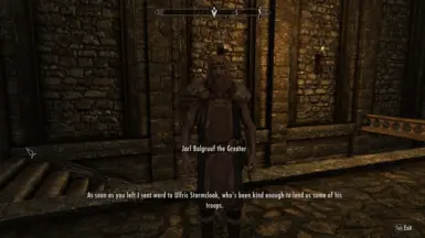 Return to Balgruuf (Stormcloak)