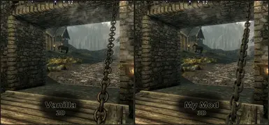 Whiterun Drawbridge Comparison