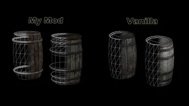 Barrels Render Comparison