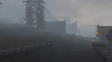 v0.1 Whiterun heavy (?) fog sunset