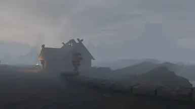 v0.1 Whiterun heavy (?) fog sunset