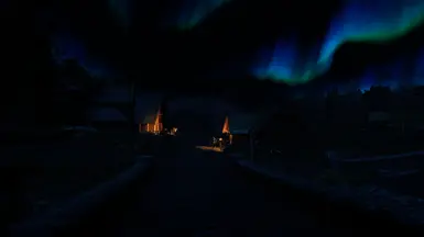 v0.1 Aurora on a clear night