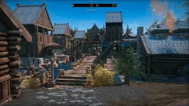 Testing with both Laketown and Riften Docks overhaul...a bit crowded