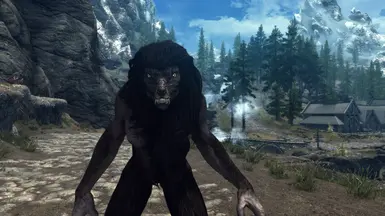 Female werewolf