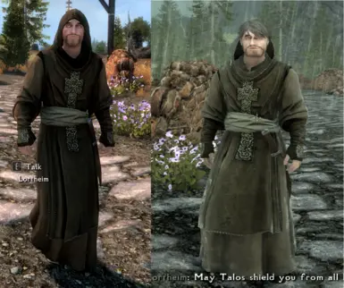 The Talos outfit variants.