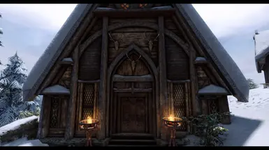 Skaal Village - Greathall Entrance