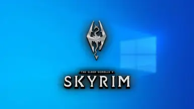 Skyrim Logo (with font and transparency)