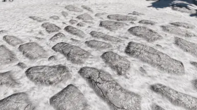 blended roads addon - snow