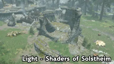 Cracked Tusk Keep - Light Moss - Shaders of Solstheim