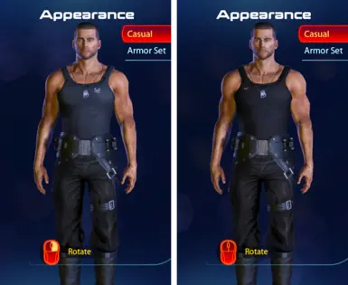 N7 and Spectre tanks with black pants