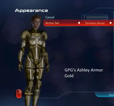 Ashley Armor Gold