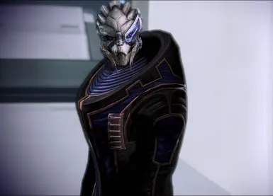 Garrus Casual Citadel Bottle Shooting