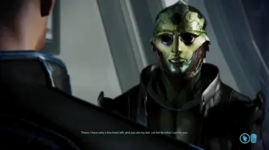 MaleShep/Thane romance dialogue at Huerta