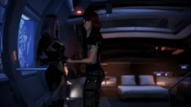 FemShep/Tali romance lock-in