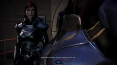 FemShep/Ashley romance dialogue on Mars