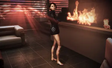 Ashley MiniSkirt Casual Barefoot version on CitadelDLC Apt