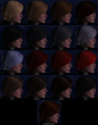 Hair colors