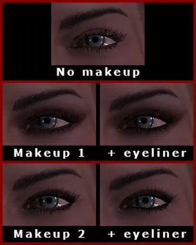 Makeup styles