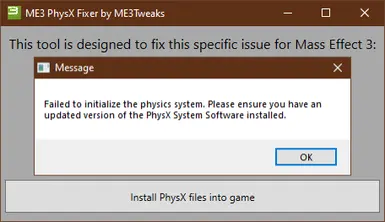 PhysX Fixer