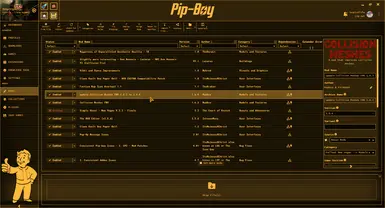 Fallout Pip-Boy Vortex Theme - Desert Amber Edition