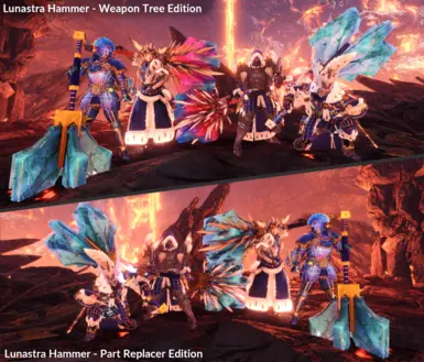 New - Custom Lunastra Weapon Variants