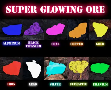 Super Glowing Ore