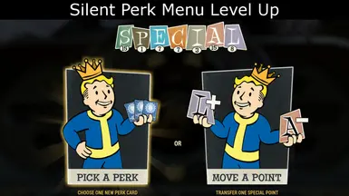 Silent Perk Menu Level Up