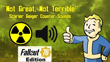 Not Great Not Terrible - Scarier Geiger Counter Sounds - 76 Edition