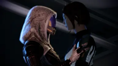 FemShep/Tali romance scene