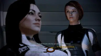 FemShep can flirt with Miranda