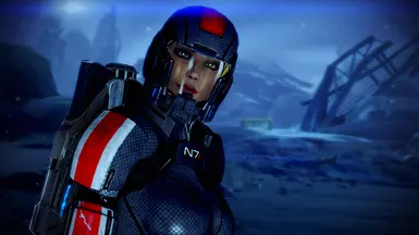 N7 Clear Helmet