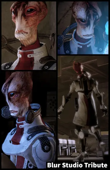 Mordin Blur Studio Tribute Mesh Mod MEUITM2