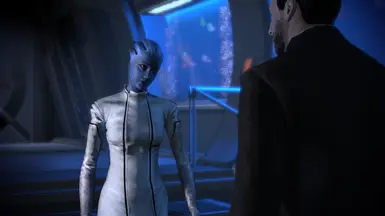 Liara ME3 White Dress